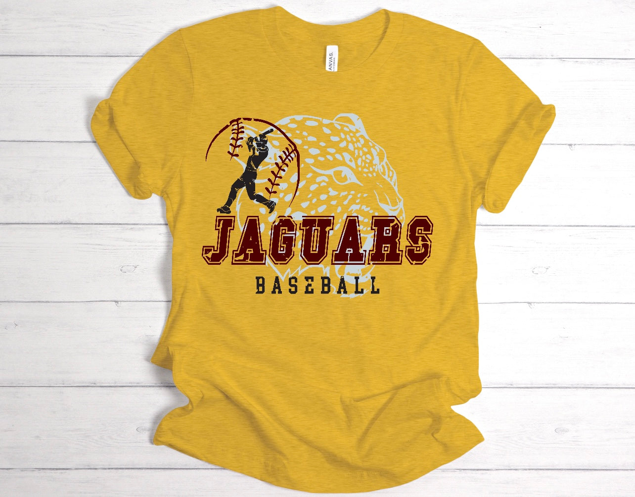 Jaguars Baseball Player T-Shirt