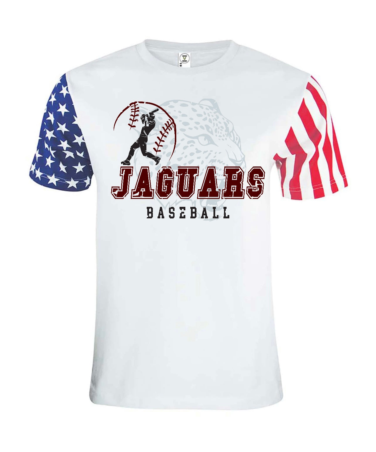 Men's Jaguars Americana Baseball T-Shirt – Audrey James Designs