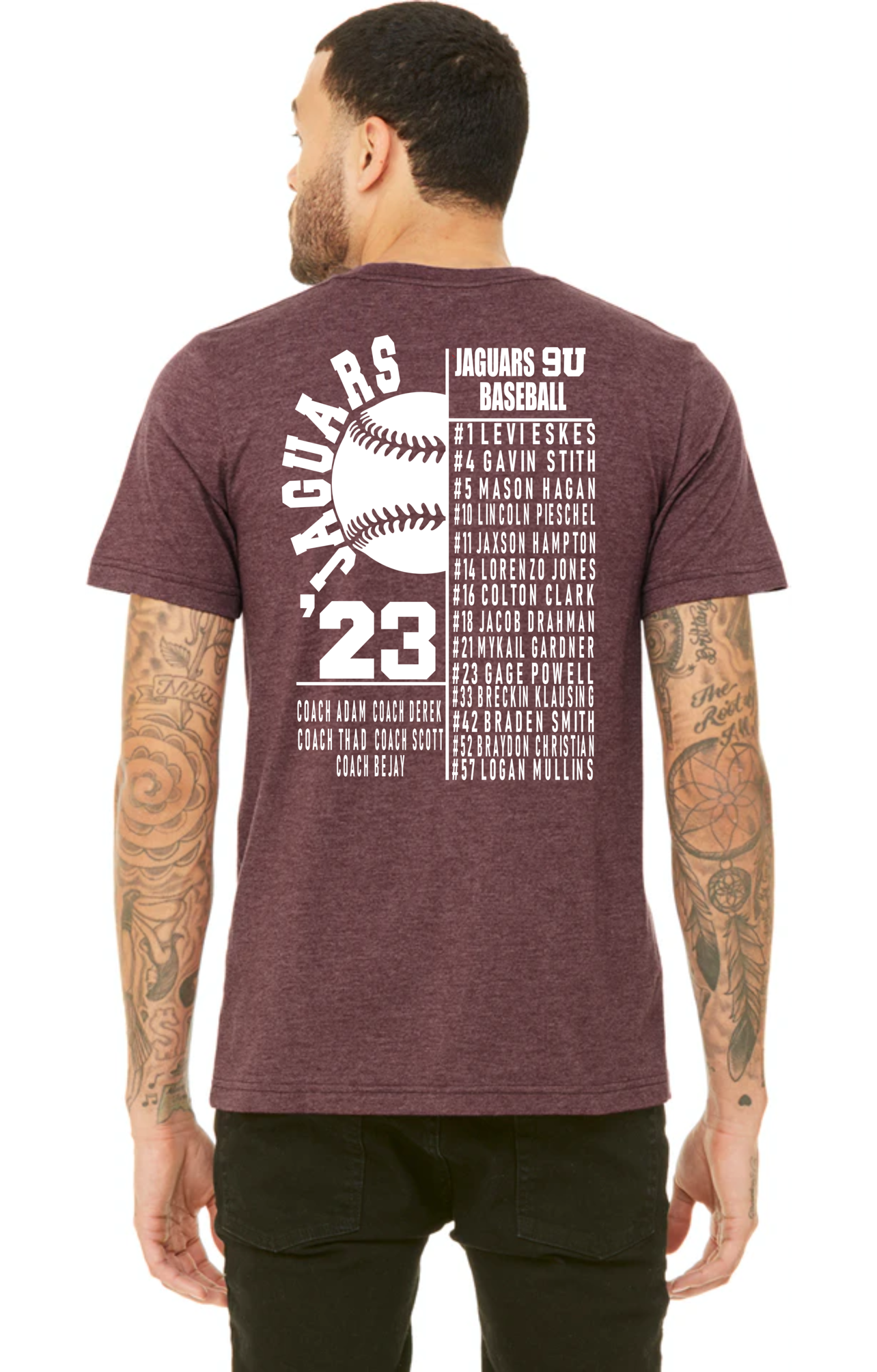 ‘23 Jaguars Baseball Team T-Shirt
