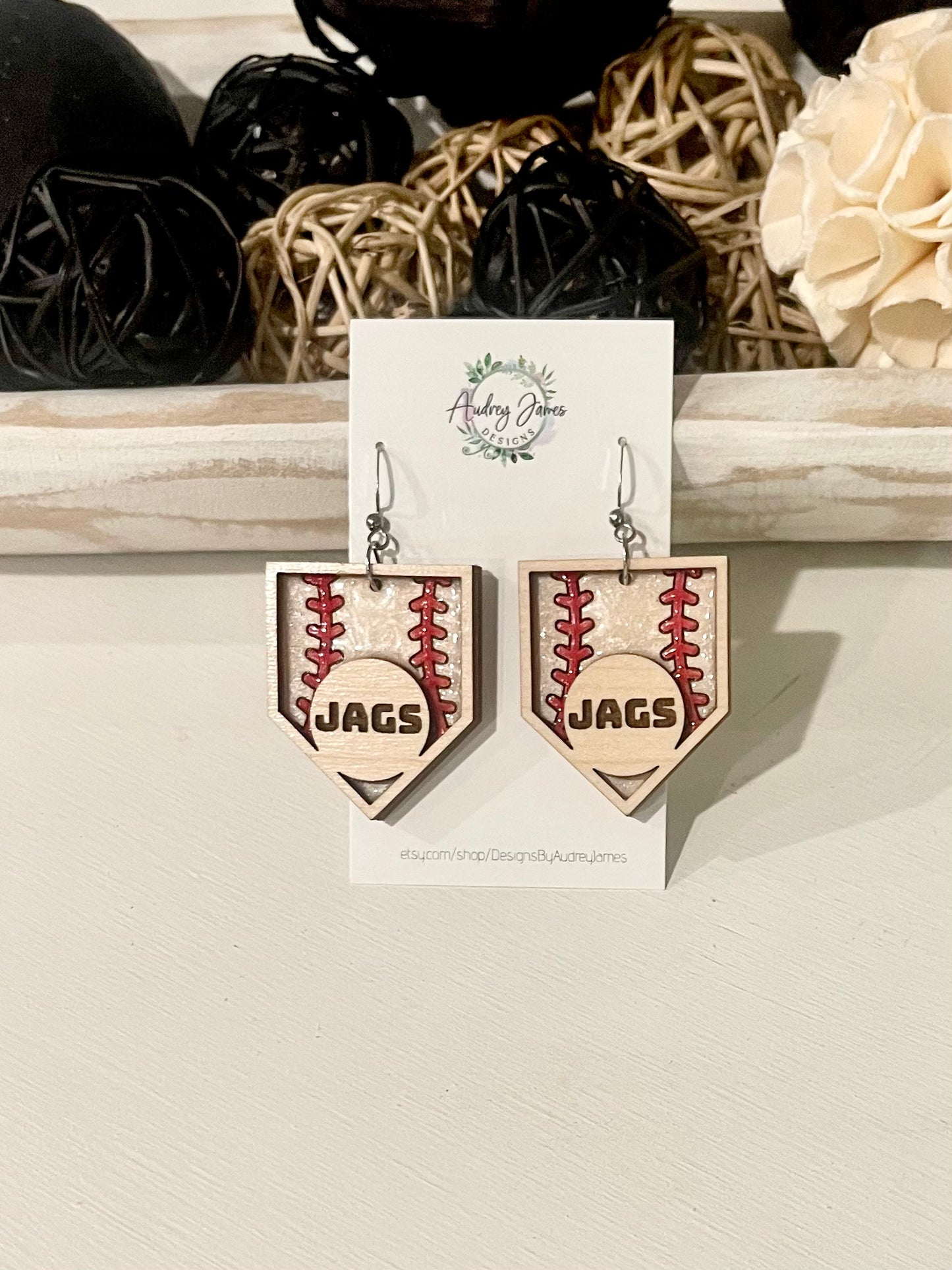 JAGS Home Base Earrings