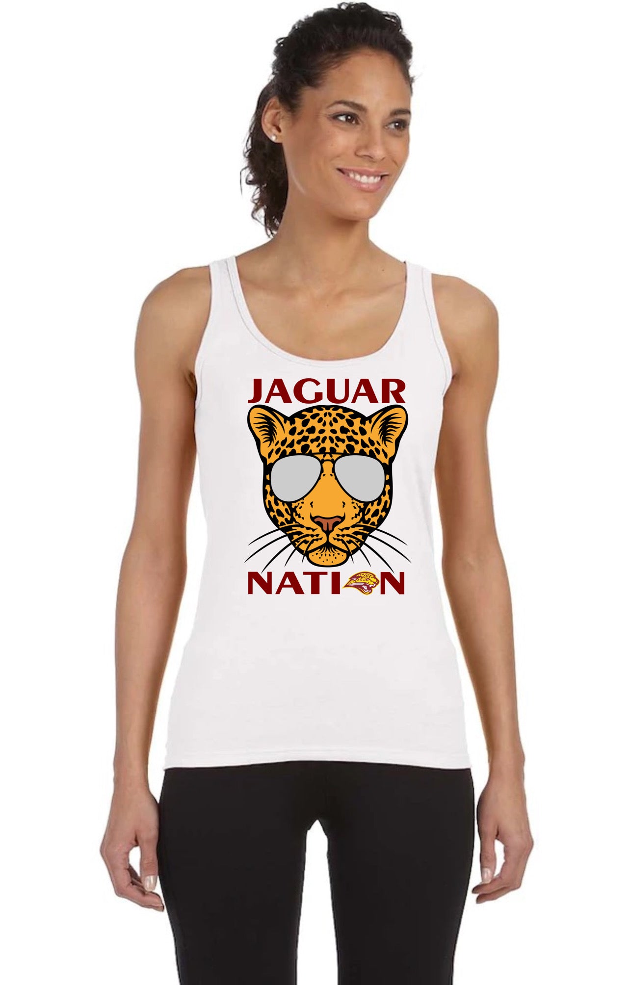 Cooper Jaguars Nation Sunglasses Tank Top