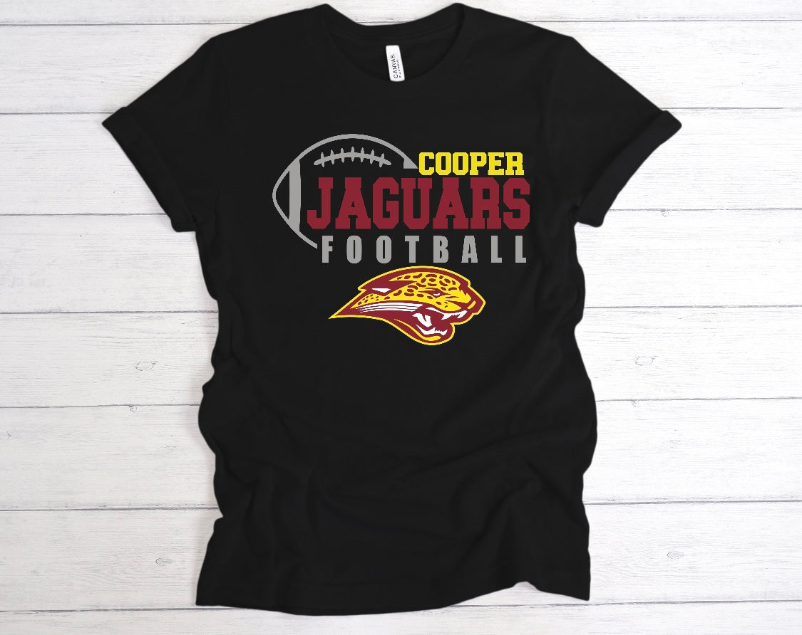 Cooper Jaguars Football T-Shirt