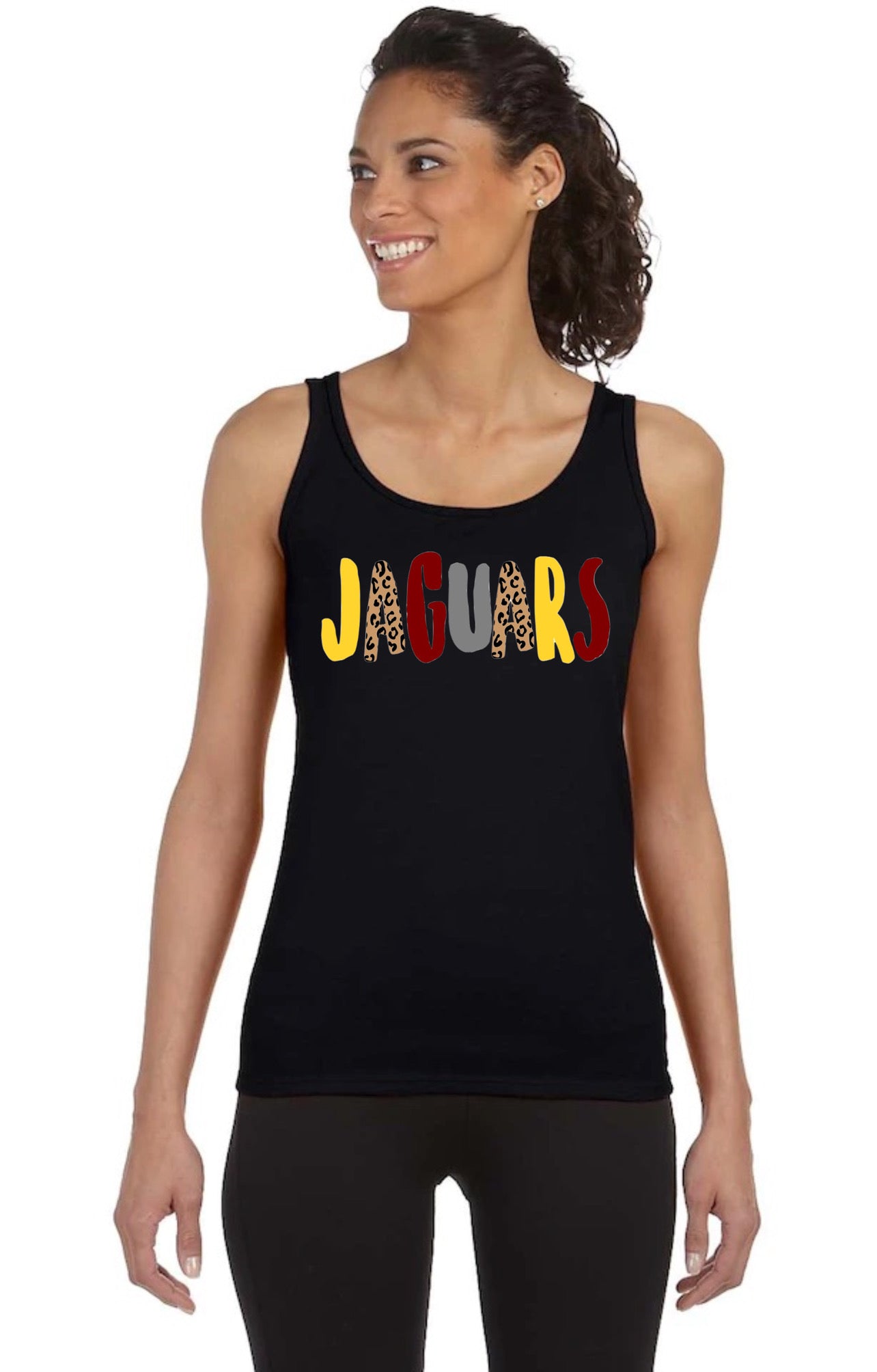 Jaguars Color-block Tank Top