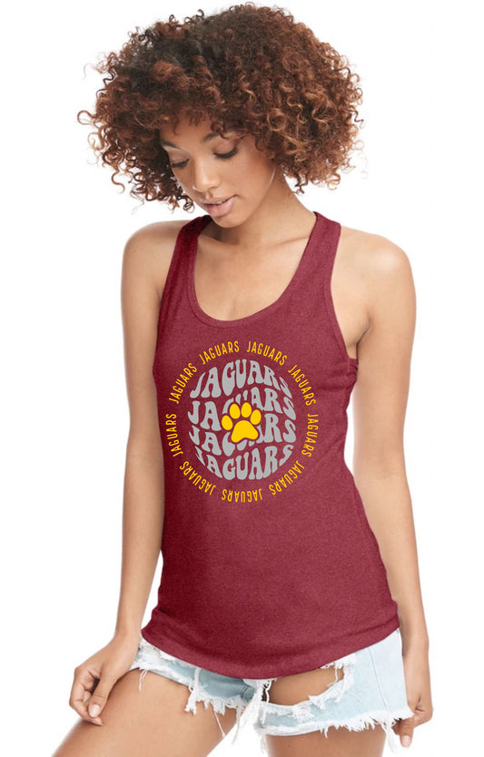 Jaguars Circle Banner Tank Top